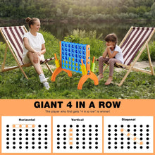 Load image into Gallery viewer, Ayeboovi Giant 4-in-A-Row, Jumbo 4-to-Score Yard Game for Kids and Adults Indoor Outdoor Party Family Connect Games Set with Quick Release Slider & Carrying Bag - Image 2