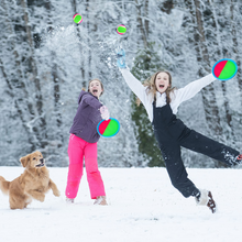 Load image into Gallery viewer, Toss and Catch Ball Game Outdoor Game for Kids Backyard Games Beach Game for Kids (Upgraded) (2 Paddles 2 Balls)