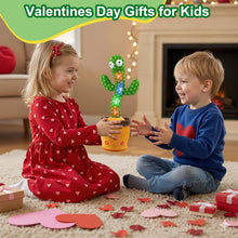 Load image into Gallery viewer, Ayeboovi Rechargeable Dancing Talking Cactus Toy for Baby Toddler,Singing Mimicking Recording Repeating with 120 Songs, Tummy time Toys for Girls Boys, Birthday or Chirstmas Gifts - Image 7
